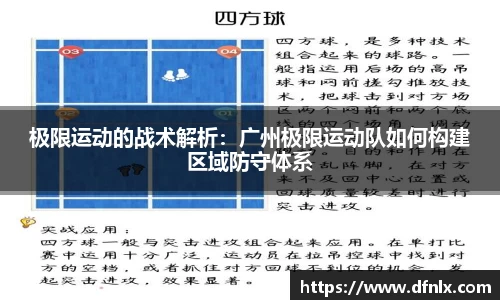 极限运动的战术解析：广州极限运动队如何构建区域防守体系