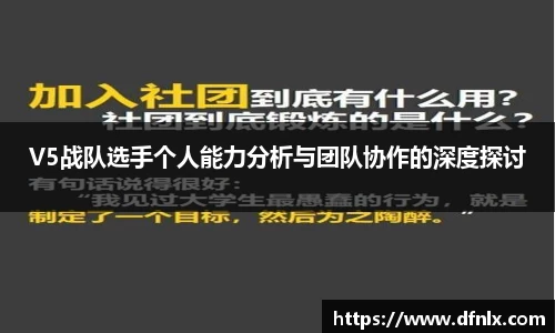 V5战队选手个人能力分析与团队协作的深度探讨